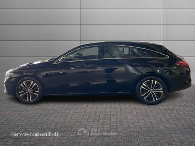 Mercedes-Benz CLA  - cla shooting brake 180 d advanced auto Nero usata Ancona