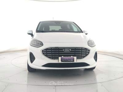 Ford Fiesta Fiesta 5p 1.1 titanium 75cv app connect+neopatentati Bianco usata Ghedi