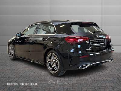 Mercedes-Benz Classe A  - a 180 d amg line advanced plus auto Nero usata Rimini