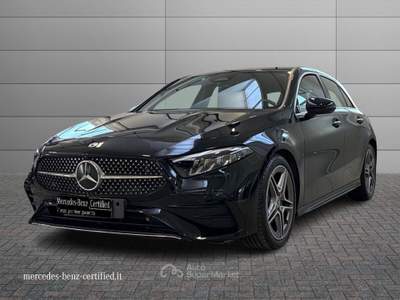 Mercedes-Benz Classe A  - a 180 d amg line advanced plus auto Nero usata Rimini