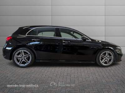 Mercedes-Benz Classe A  - a 180 d amg line advanced plus auto Nero usata Rimini