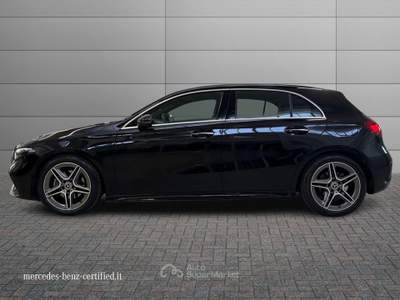 Mercedes-Benz Classe A  - a 180 d amg line advanced plus auto Nero usata Rimini