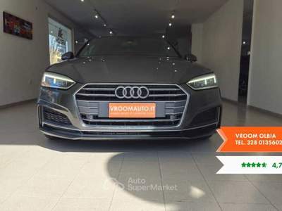 Audi A5 A5 35 TDI S tronic S line edition Grigio usata Olbia