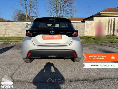 Toyota Yaris Yaris 1.5 Hybrid 5 porte Active Grigio usata Vigevano