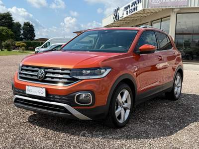 Volkswagen T-Cross 1.5 tsi Style 150cv dsg Rosso usata San Pietro in Gu