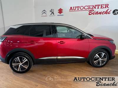 Peugeot 3008 1.5 bluehdi Allure Pack s&amp;s 130cv Rosso usata Castelnovo ne' Monti