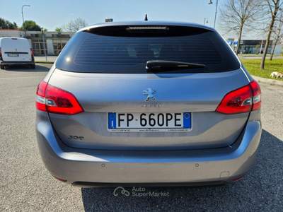 Peugeot 308 308 SW 1.6 bluehdi Active s&amp;s 120cv eat6 Argento usata San Stino di Livenza