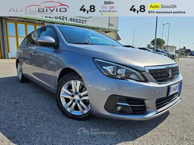 Peugeot 308 308 SW 1.6 bluehdi Active s&amp;s 120cv eat6 Argento usata San Stino di Livenza