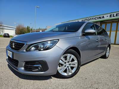 Peugeot 308 308 SW 1.6 bluehdi Active s&amp;s 120cv eat6 Argento usata San Stino di Livenza