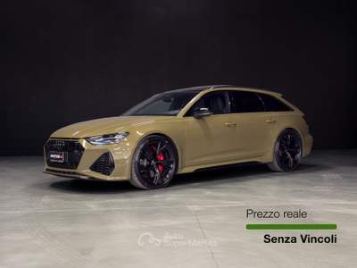 Audi RS 6 Avant 4.0 mhev quattro tiptronic IVA esposta Verde usata Feltre