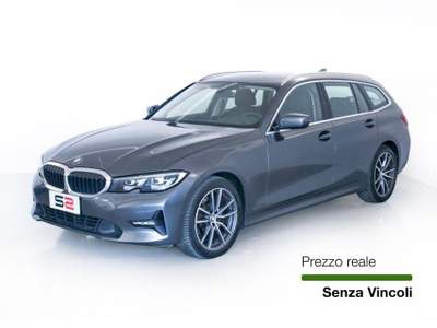 BMW Serie 3 320d 320 d 48V xDrive Touring Advantage Cerchi 18''/CarPlay Grigio usata Feltre