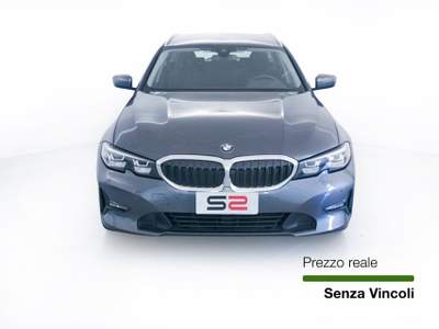 BMW Serie 3 320d 320 d 48V xDrive Touring Advantage Cerchi 18''/CarPlay Grigio usata Feltre