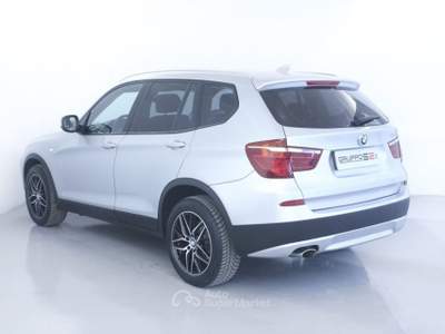 BMW X3 xDrive20d Futura/INT. PELLE/NAVI/FARI XENON Argento usata Feltre