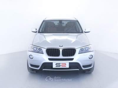 BMW X3 xDrive20d Futura/INT. PELLE/NAVI/FARI XENON Argento usata Feltre