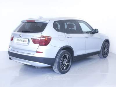BMW X3 xDrive20d Futura/INT. PELLE/NAVI/FARI XENON Argento usata Feltre