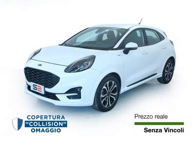 Ford Puma Puma 1.0 EcoBoost Hybrid 125 CV S&S ST-Line Bianco usata Feltre