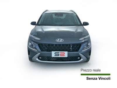 Hyundai Kona Kona 1.0 T-GDI Hybrid 48V iMT XLine *EXTRA VANTAGGI Grigio usata Feltre