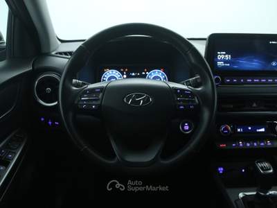 Hyundai Kona Kona 1.0 T-GDI Hybrid 48V iMT XLine *EXTRA VANTAGGI Grigio usata Feltre