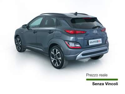 Hyundai Kona Kona 1.0 T-GDI Hybrid 48V iMT XLine *EXTRA VANTAGGI Grigio usata Feltre