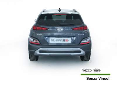 Hyundai Kona Kona 1.0 T-GDI Hybrid 48V iMT XLine *EXTRA VANTAGGI Grigio usata Feltre