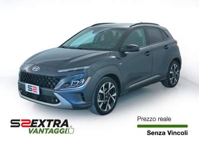 Hyundai Kona Kona 1.0 T-GDI Hybrid 48V iMT XLine *EXTRA VANTAGGI Grigio usata Feltre