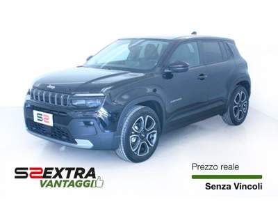 Jeep Avenger 1.2Turbo Summit Pack Infotainment JBL Audio Sistem *EXTRA VANTAGGI Nero usata Feltre