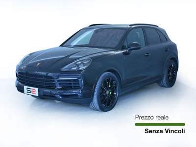 Porsche Cayenne 3.0 V6 E-Hybrid/MATRIX/BOSE/CERCHI 21'' Nero usata Feltre
