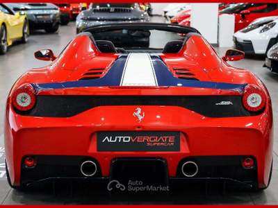 Ferrari 458 Speciale aperta**|ROSSO F1 2007|LIVREA BLU NART| Rosso usata Vergiate