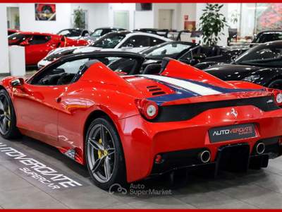 Ferrari 458 Speciale aperta**|ROSSO F1 2007|LIVREA BLU NART| Rosso usata Vergiate