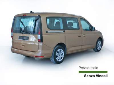 Volkswagen Caddy 2.0 TDI Maxi Origin DSG 7 posti/Retrocamera Marrone usata Feltre