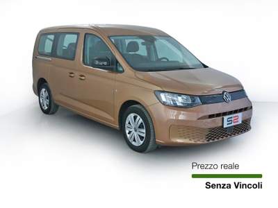 Volkswagen Caddy 2.0 TDI Maxi Origin DSG 7 posti/Retrocamera Marrone usata Feltre