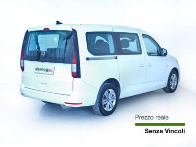 Volkswagen Caddy 2.0 TDI Maxi Origin DSG 7 posti/Retrocamera Bianco usata Feltre