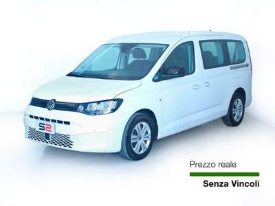 Volkswagen Caddy 2.0 TDI Maxi Origin DSG 7 posti/Retrocamera Bianco usata Feltre