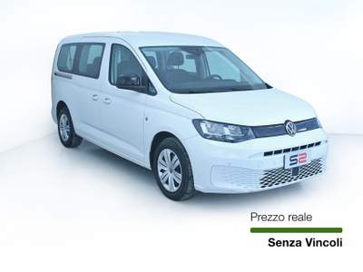 Volkswagen Caddy 2.0 TDI Maxi Origin DSG 7 posti/Retrocamera Bianco usata Feltre