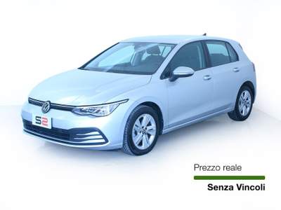 Volkswagen Golf Golf 2.0 TDI 150 CV DSG SCR Life Park Pilot/Fari a LED Argento usata Feltre