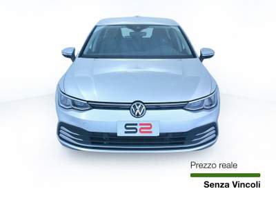 Volkswagen Golf Golf 2.0 TDI 150 CV DSG SCR Life Park Pilot/Fari a LED Argento usata Feltre