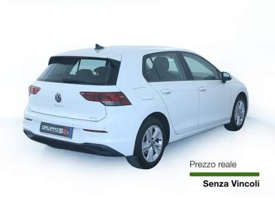 Volkswagen Golf 1.0 eTSI 81kW EVO Life DSG Park Pilot/Park Pilot Bianco usata Feltre