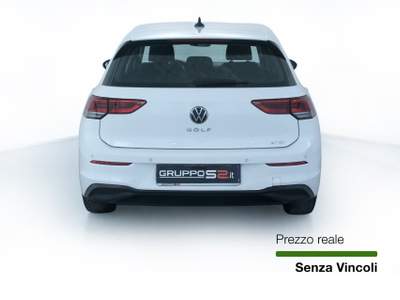 Volkswagen Golf 1.0 eTSI 81kW EVO Life DSG Park Pilot/Park Pilot Bianco usata Feltre