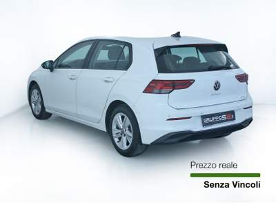 Volkswagen Golf 1.0 eTSI 81kW EVO Life DSG Park Pilot/Park Pilot Bianco usata Feltre