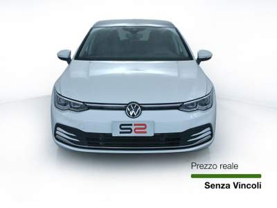 Volkswagen Golf 2.0 TDI Style DSG  Tetto panoramico/Pelle/Fari IQ.Light LED Performance Bianco usata Feltre