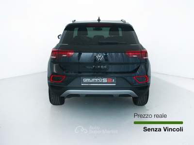 Volkswagen T-Roc T-Roc 1.0 TSI Sport Cerchi 18''/Cockpit pro *EXTRA VANTAGGI Nero usata Feltre