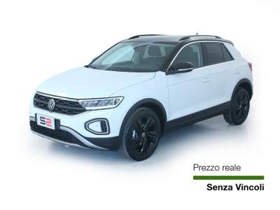 Volkswagen T-Roc T-Roc 1.0 TSI Sport Cerchi 18'' Black Bianco usata Feltre