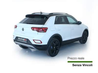Volkswagen T-Roc T-Roc 1.0 TSI Sport Cerchi 18'' Black Bianco usata Feltre