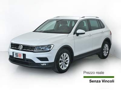 Volkswagen Tiguan 1.6 TDI SCR Business BMT Vetri oscurati/Cerchi 17'' Bianco usata Feltre