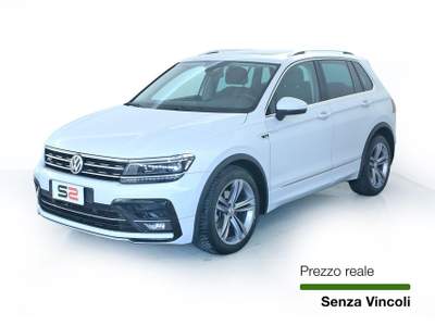 Volkswagen Tiguan Tiguan 2.0 TDI SCR DSG 4MOTION R-line BMT Tetto apribile Grigio usata Feltre