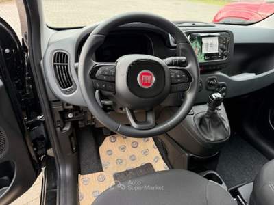 Fiat Panda PANDA HYBRID KM 0 Nero usata Novara