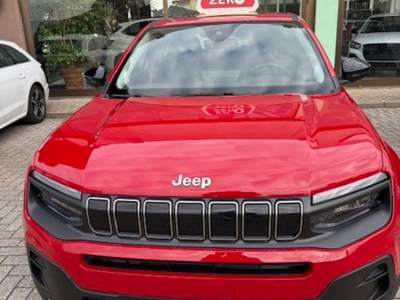 Jeep Avenger AVENGER KM 0 Rosso usata Novara