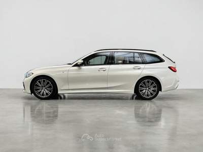 BMW Serie 3 320d 320d Touring mhev 48V Msport auto Bianco usata Parma