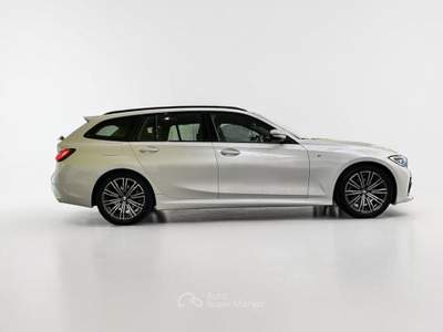 BMW Serie 3 320d 320d Touring mhev 48V Msport auto Bianco usata Parma