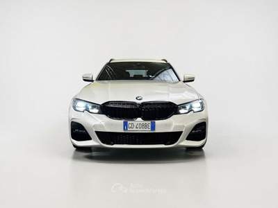 BMW Serie 3 320d 320d Touring mhev 48V Msport auto Bianco usata Parma